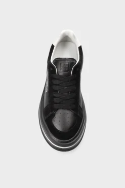 CPH181 Leather Mix Black