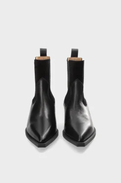 CPH217 Leather Mix Black