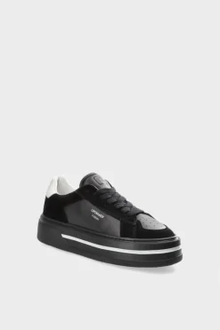 CPH181 Leather Mix Black