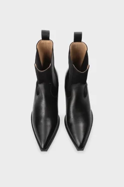 CPH217 Leather Mix Black