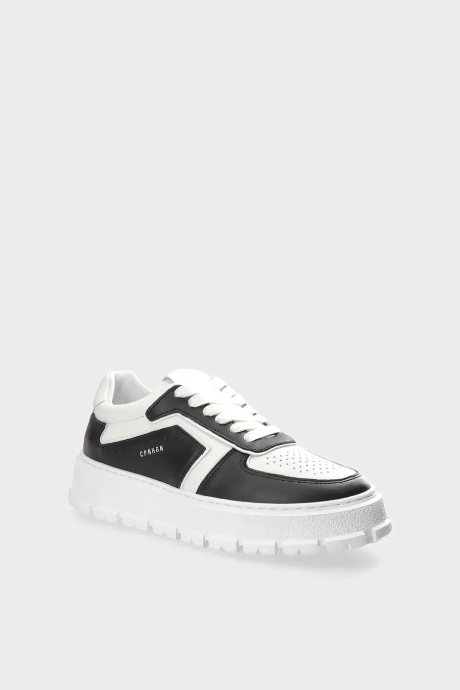 CPH332 Leather Mix Black/white