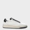 CPH27 Leather Mix White/black