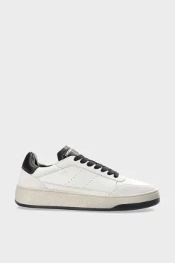 CPH27 Leather Mix White/black