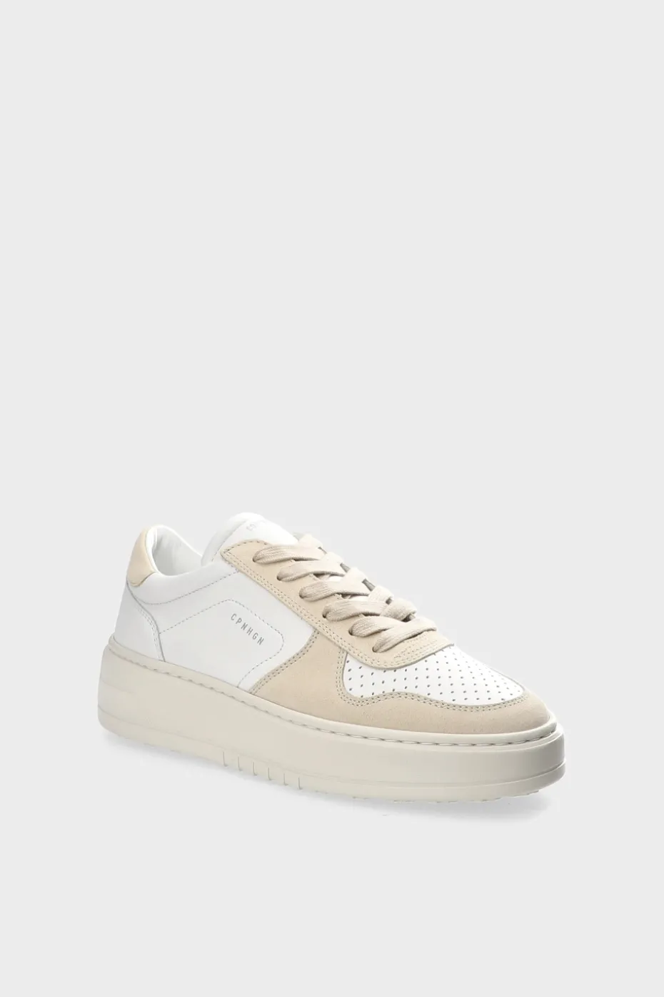 CPH77 Leather Mix White/cream