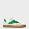 CPH90 Leather Mix White/green/caramel