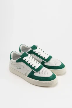 CPH264 Leather Mix White/green