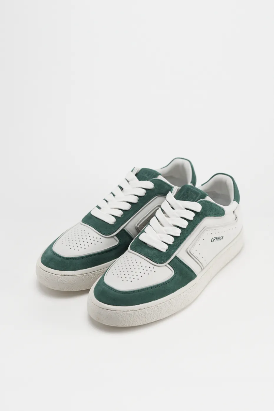 CPH264 Leather Mix White/green