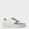 CPH77 Leather Mix White/sage