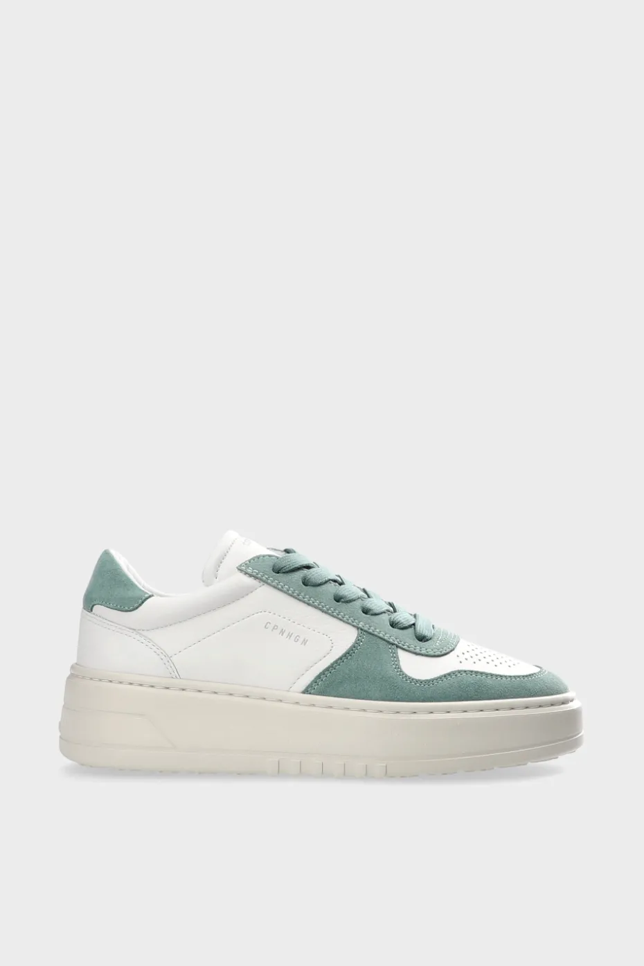 CPH77 Leather Mix White/sage