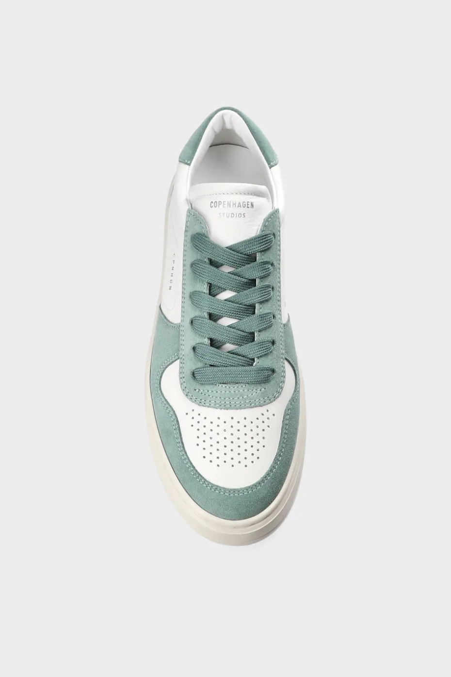 CPH77 Leather Mix White/sage