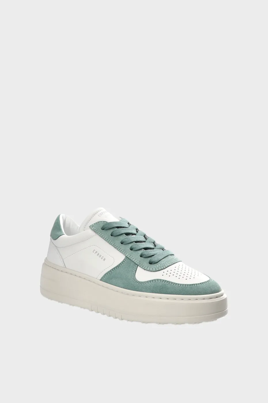CPH77 Leather Mix White/sage