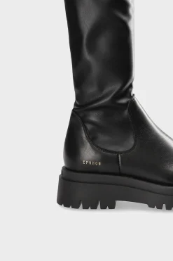 CPH1005 Leather/vegan Stretch Black