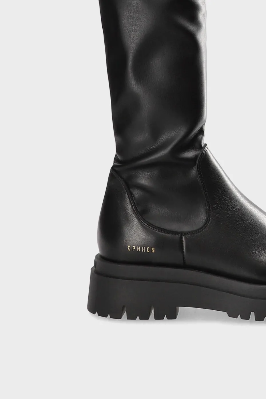 CPH1005 Leather/vegan Stretch Black