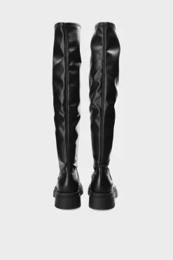 CPH1005 Leather/vegan Stretch Black