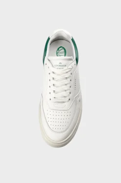 CPH LONDON Leather White/green