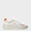 CPH PARIS Leather White/orange