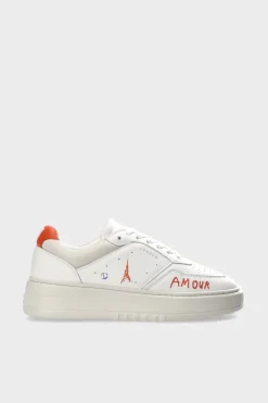 CPH PARIS Leather White/orange
