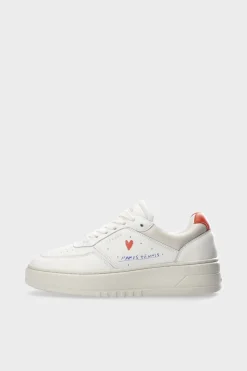 CPH PARIS Leather White/orange