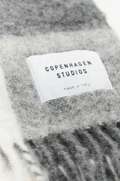 CPH SHAWL 4 Wool Mix Grey Melange
