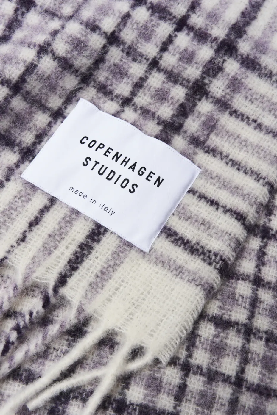 CPH SHAWL 10 Wool Mix Purple