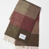CPH SHAWL 4 Wool Mix Rose/brown