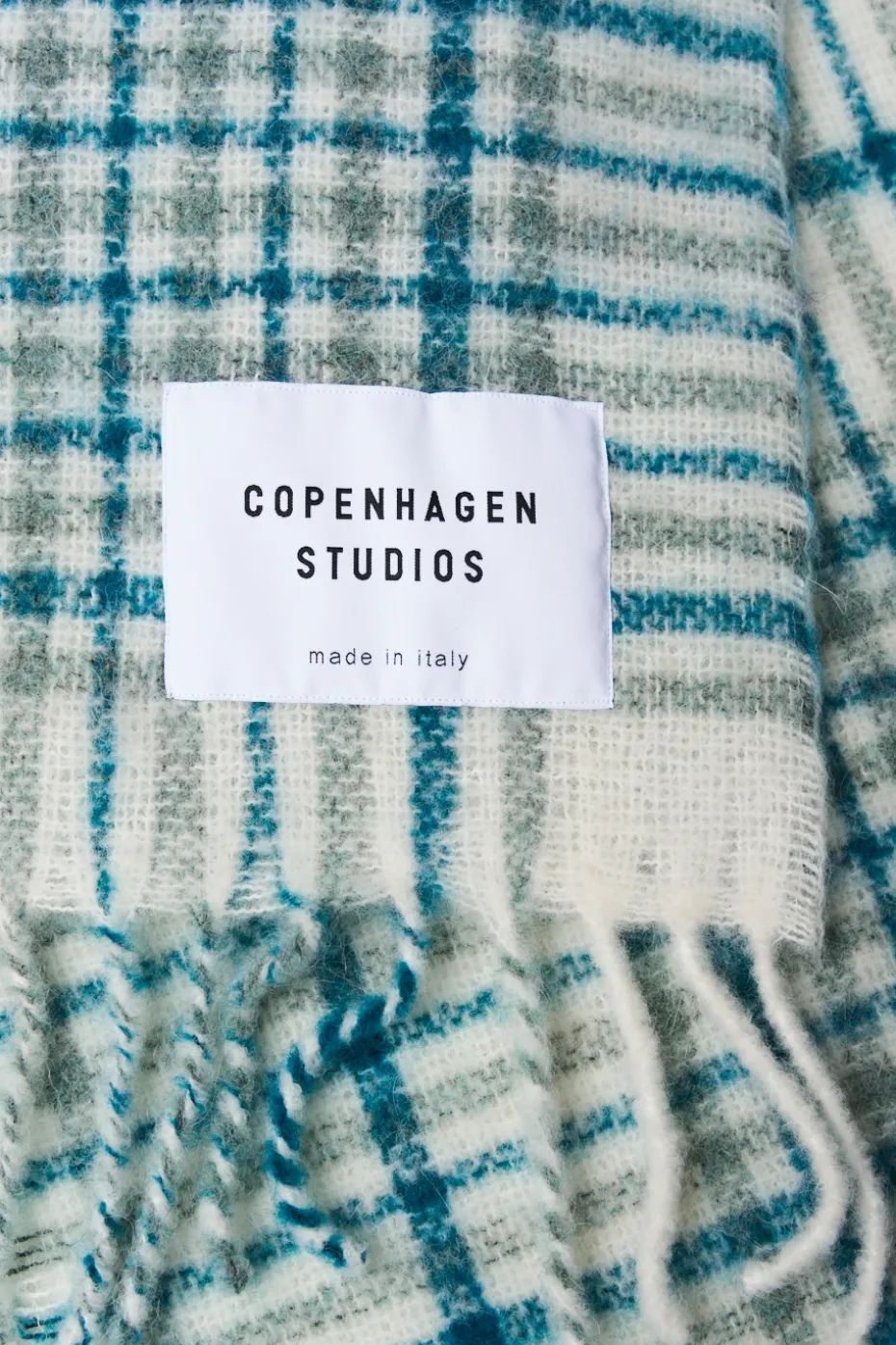 CPH SHAWL 10 Wool Mix Turquoise