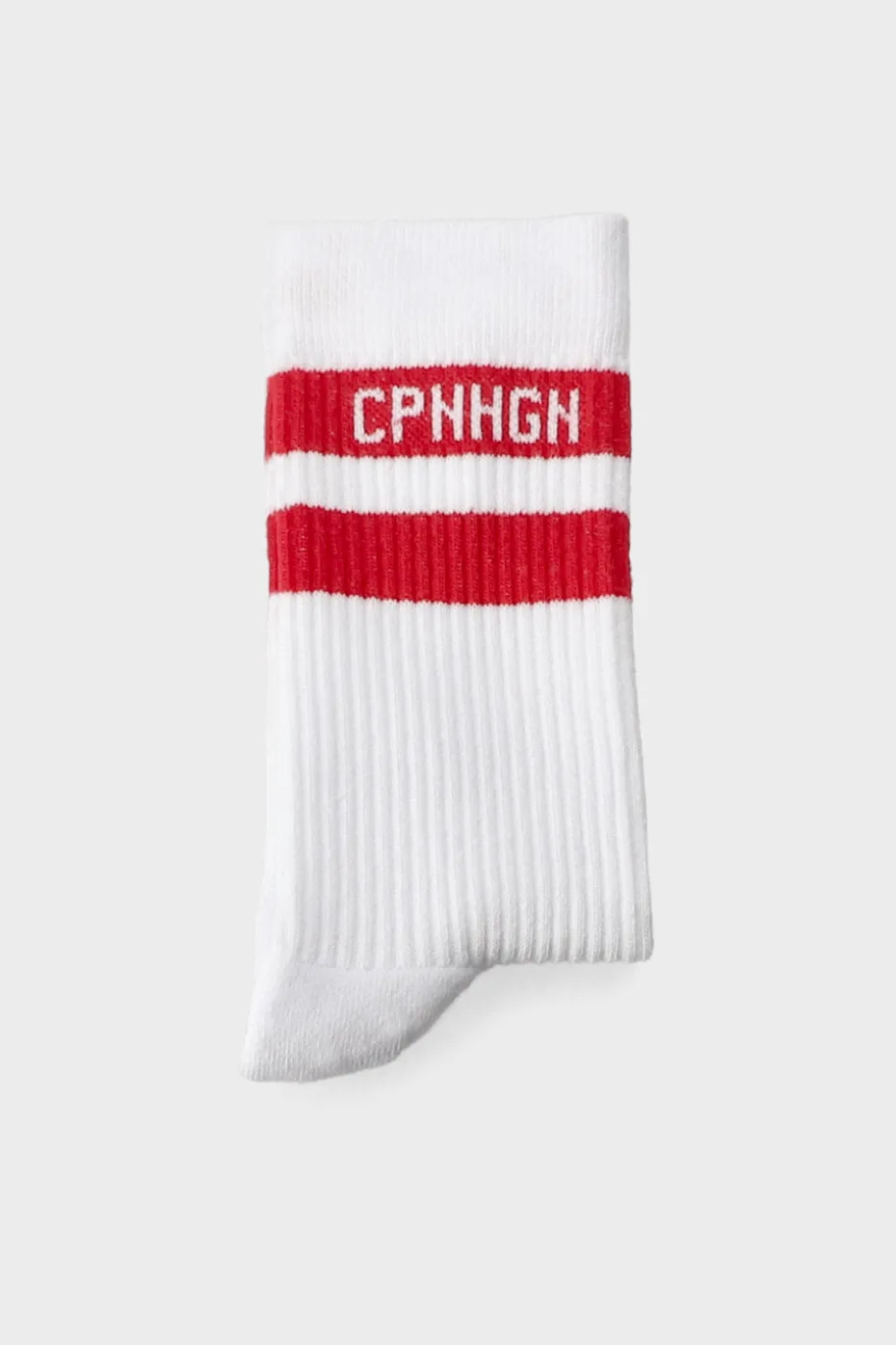CPH SOCKS 3 Cotton Blend White/red