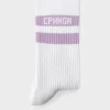 CPH SOCKS 3 Cotton Blend White/lavender