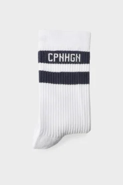 CPH SOCKS 3 Cotton Blend White/navy