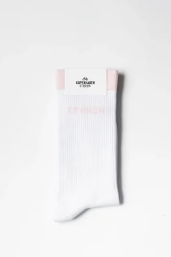 CPH SOCKS 2 Cotton Blend White/light Rose