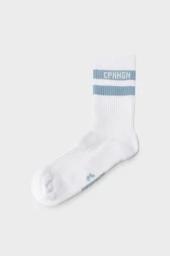 CPH SOCKS 3 Cotton Blend White/light Blue