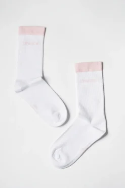 CPH SOCKS 2 Cotton Blend White/light Rose