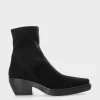 CPH235 Stretch Suede Black