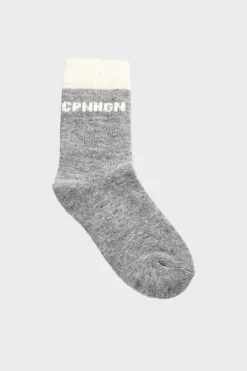 CPH WOOL SOCKS 2 Wool Mix Light Grey