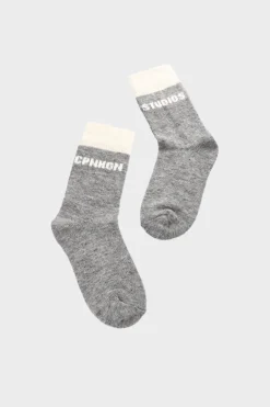 CPH WOOL SOCKS 2 Wool Mix Light Grey