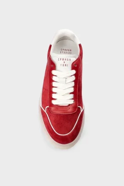 CPH253 X Toni Garrn Leather Mix Red/white
