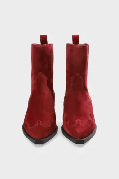 CPH284 X Toni Garrn Suede Bordeaux