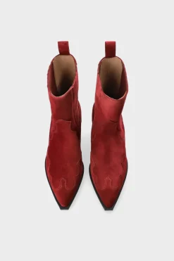 CPH284 X Toni Garrn Suede Bordeaux