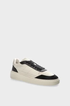 CPH78M Leather Mix Cream/black