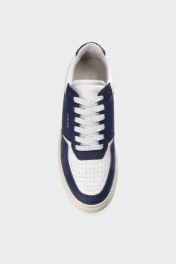 CPH1M Leather Mix Navy/white
