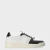 CPH164M Leather Mix White/black