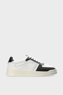 CPH164M Leather Mix White/black