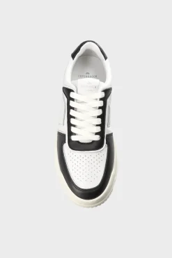 CPH164M Leather Mix White/black