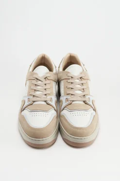 CPH167M Leather Mix White/cream Beige
