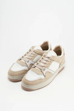 CPH167M Leather Mix White/cream Beige