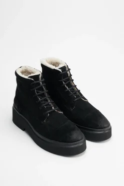 CPH519M Teddy Suede Black